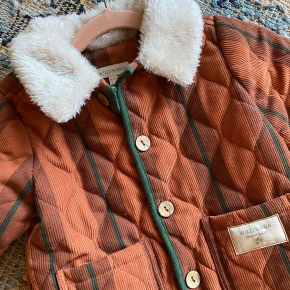Wild Wawa Toddler Quilted Jacket - Picture 2 of 4